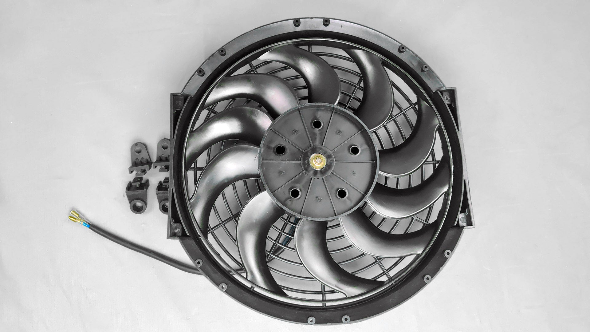 Sähköflekti/tuuletin 12" 80W 12v