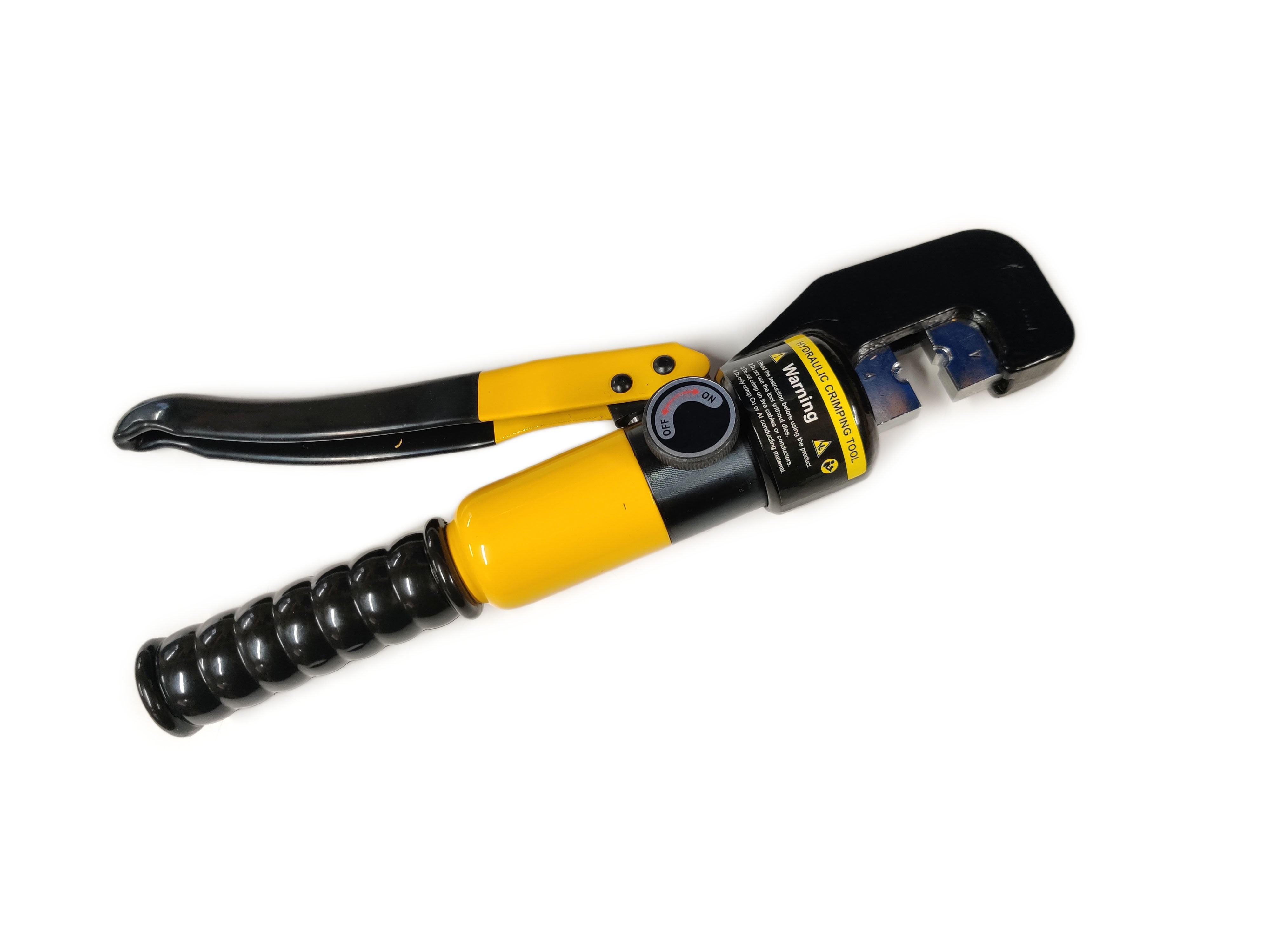 Hydraulinen kaapelikenkäpuristin 4-70mm2 keltainen