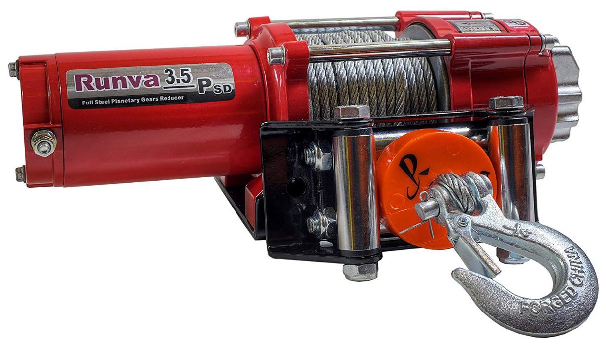 Runva sähkövinssi vaijerilla