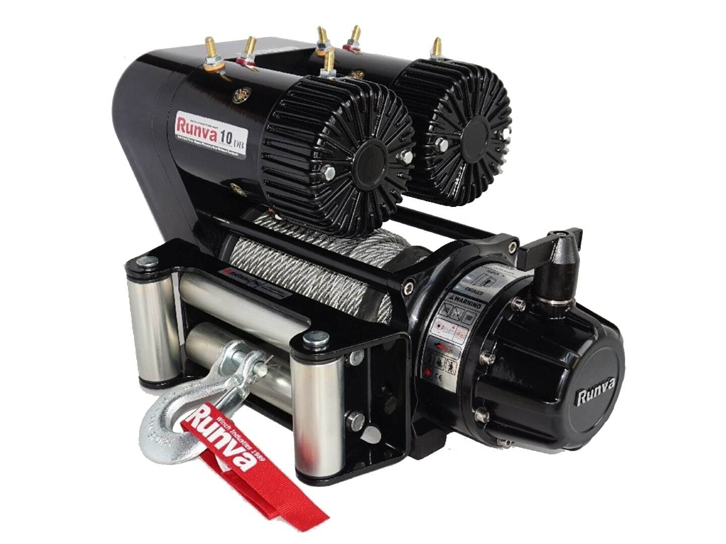 runva-sähkövinssi ews 10000. Vaijerilla varustettu