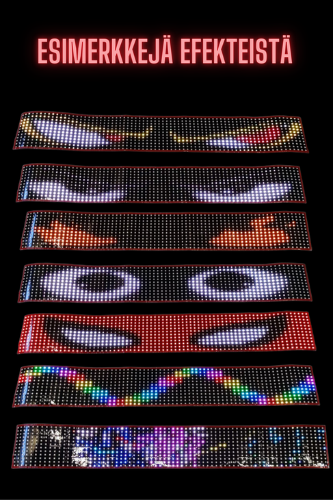 Devil eyes tuningvalo 1,2m