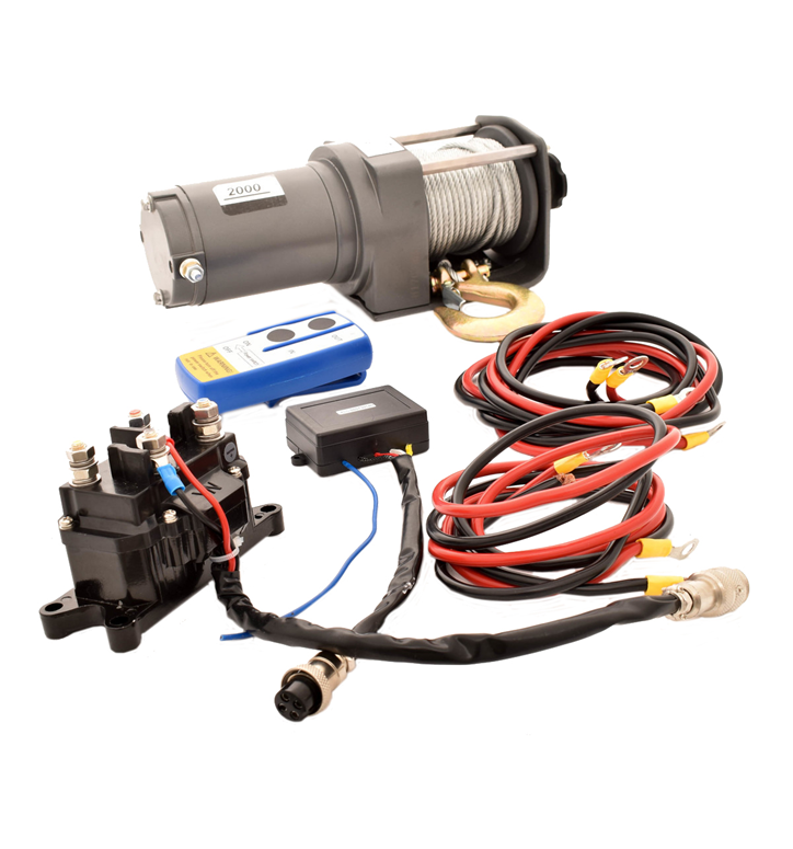 Vinssi langattomalla kaukosäätimellä