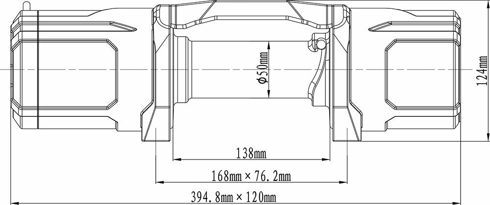 Runva Roma 5000 2268kg Sähkövinssi köydellä