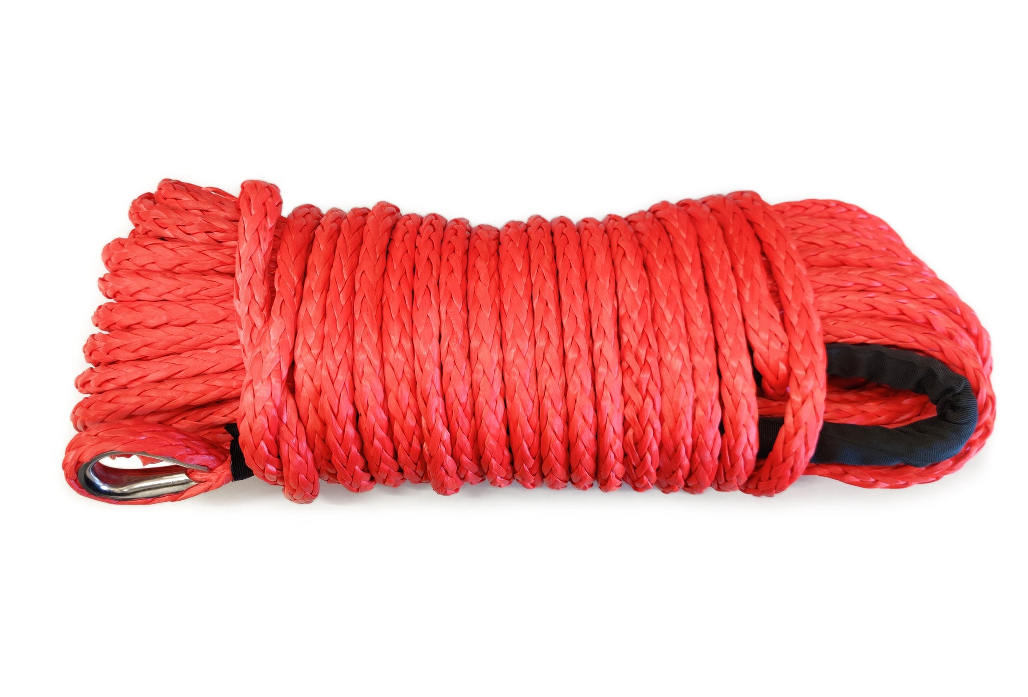 Dyneema vinssiköysi / naru 13,000kg 14mm x 35m punainen