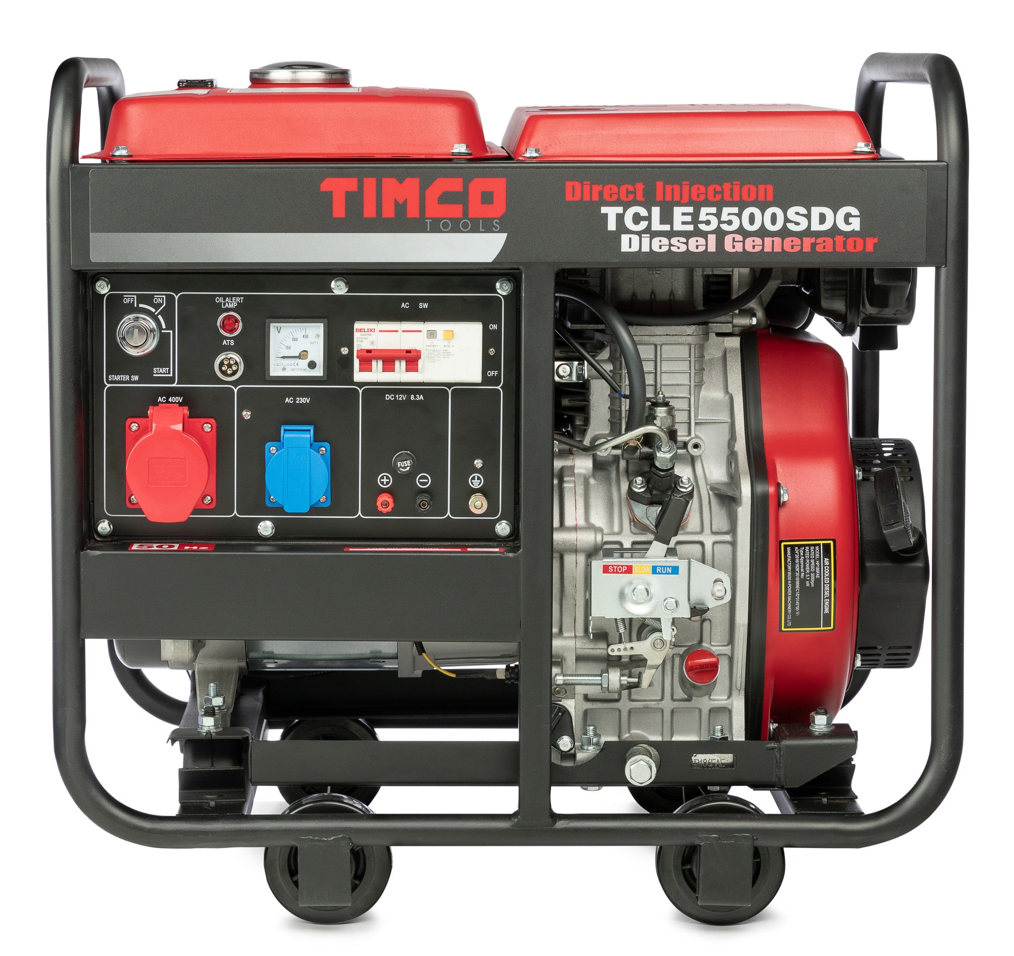 Diesel aggregaatti Timco TCLE5500SDG 400V