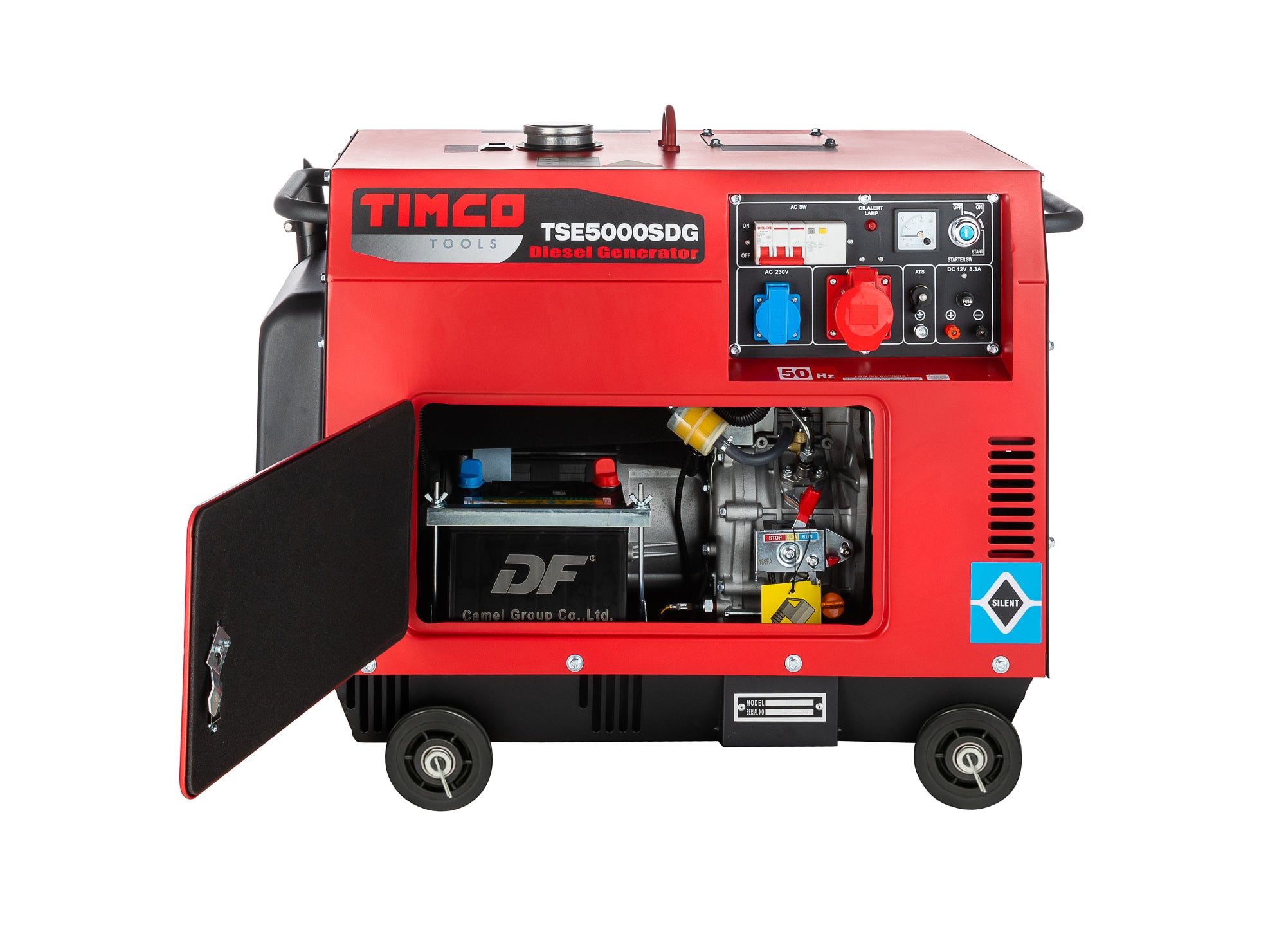 Diesel aggregaatti Timco TSE5000SDG 400V