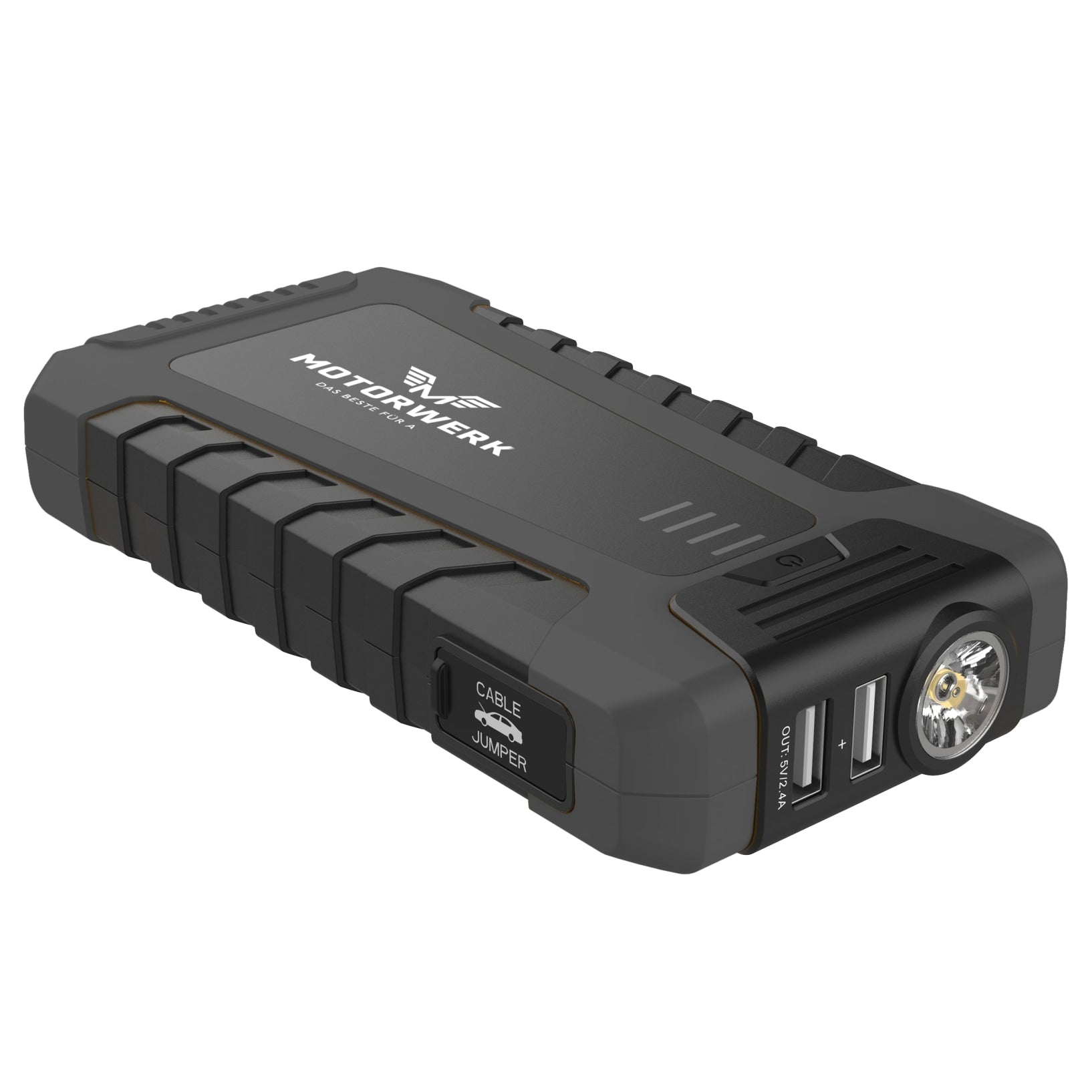 Motorwerk 12V 8000mAh 1200A apukäynnistin