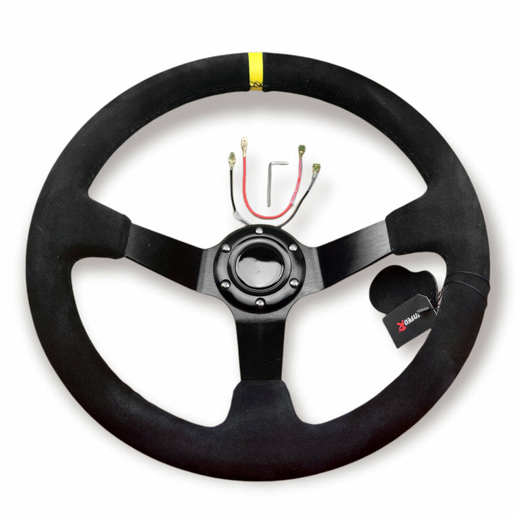  Moccaratti Ø350MM MUSTA 40mm syvyys