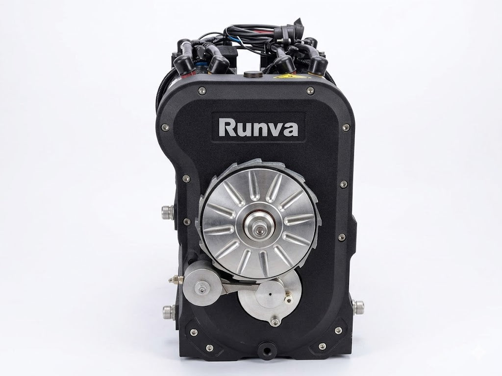Runva ews 14000 vinssi, pääty kuva jossa runvan logo