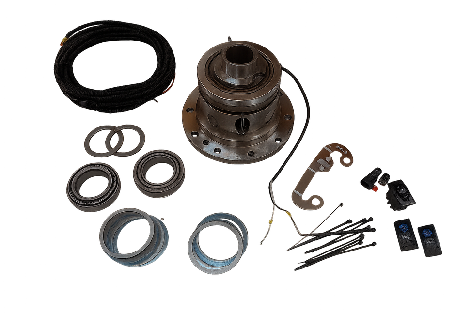 Sähköinen tasauspyörästön lukko Dana 44, ET1171.kaikki oosat-hullunmylly