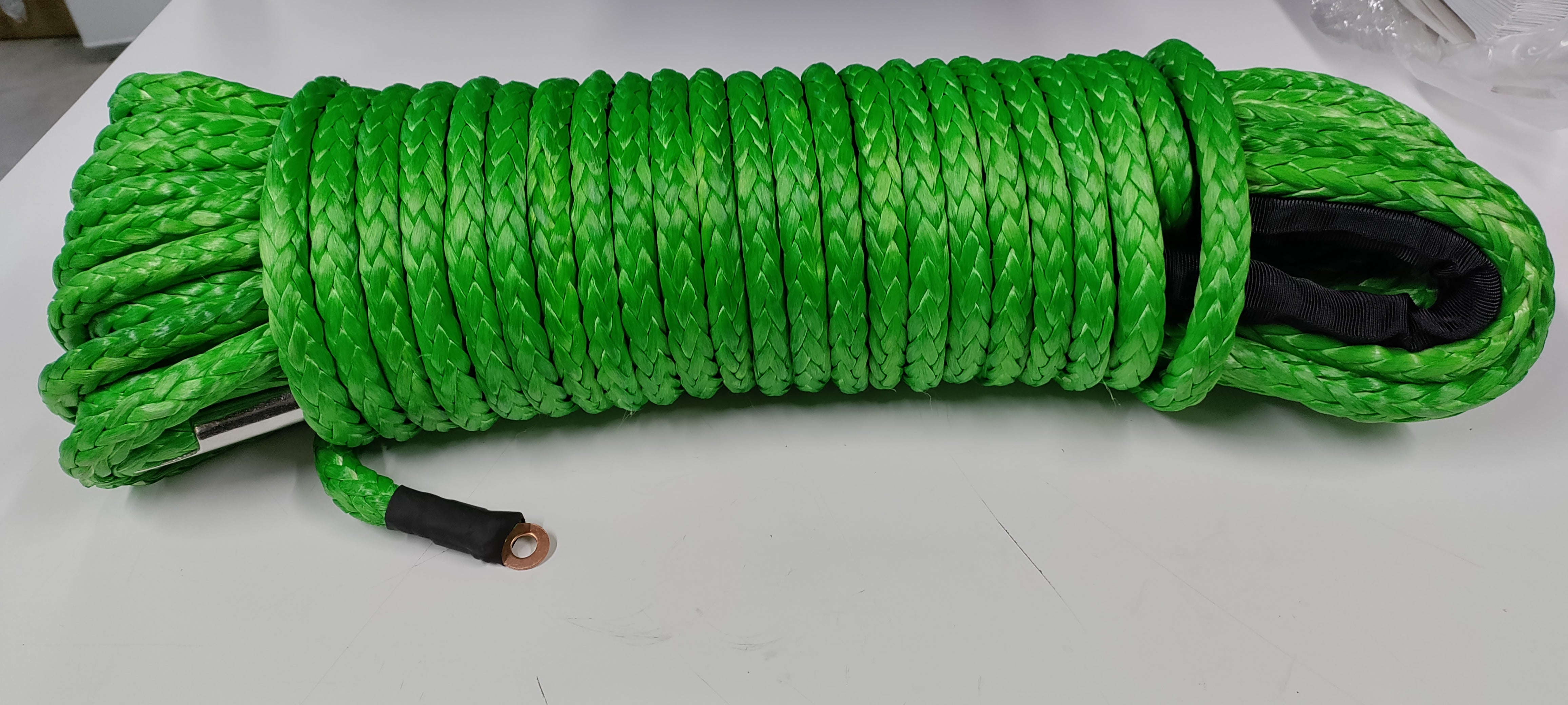 Dyneema vinssiköysi / naru 13,000kg 14mm x 35m vihreä