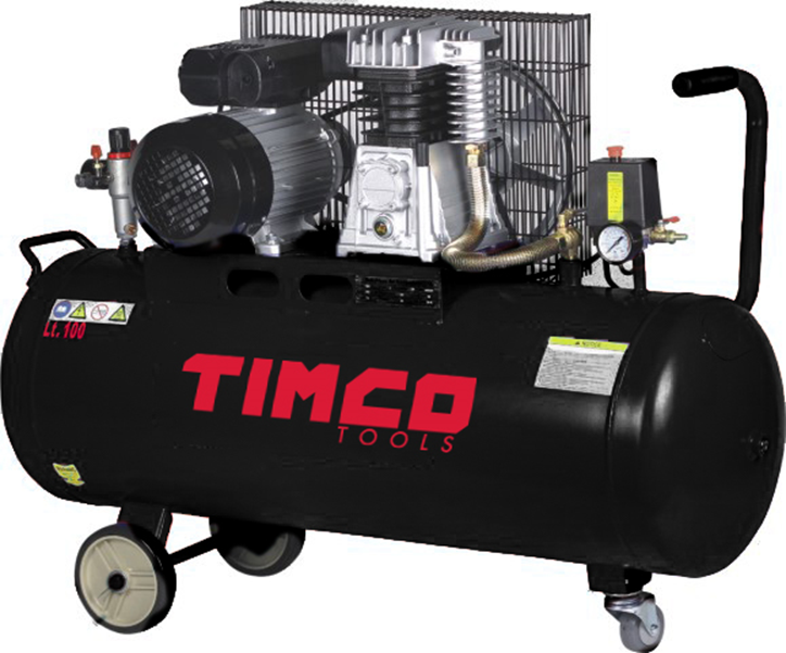Kompressori 2,5HP 100L  hihnaveto Timco