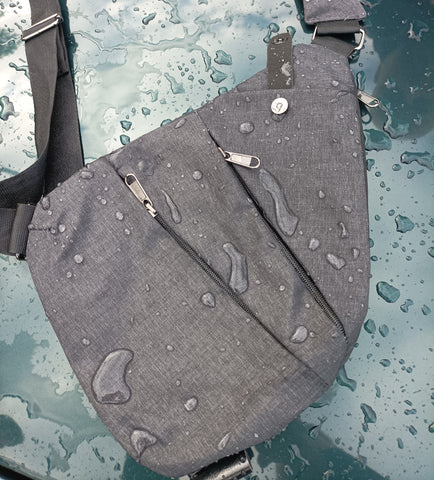 Crossbody olkalaukku varkaudenesto